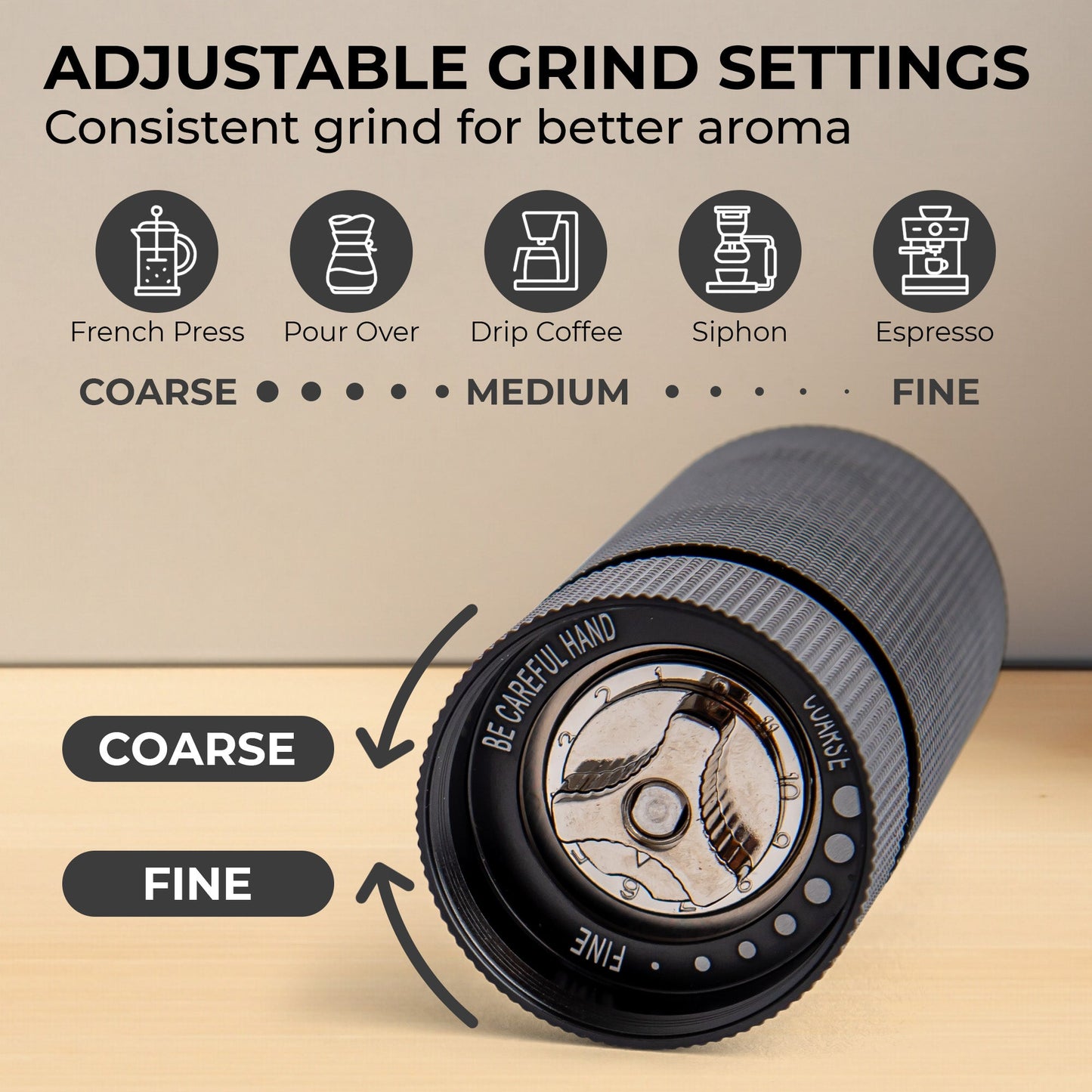 Manual Coffee Grinder, KF2071