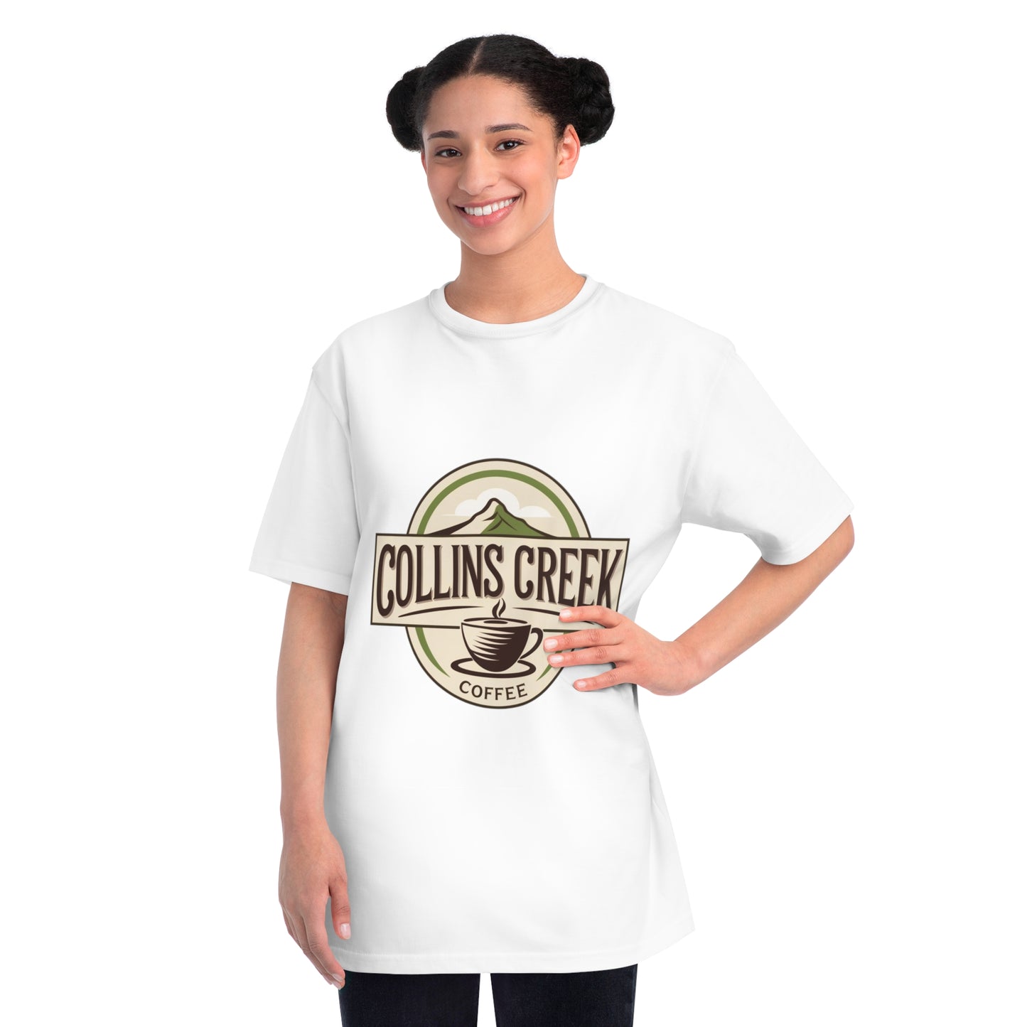 The Logo - Collins Creek Coffee Organic Unisex T-Shirt, Coffee Lover Gift, Nature Vibes Tee, Eco-Friendly Apparel, Casual Chic Style