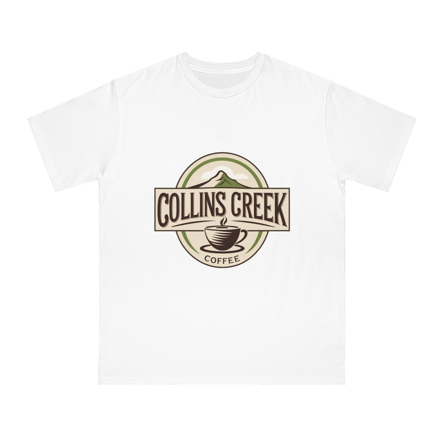 The Logo - Collins Creek Coffee Organic Unisex T-Shirt, Coffee Lover Gift, Nature Vibes Tee, Eco-Friendly Apparel, Casual Chic Style