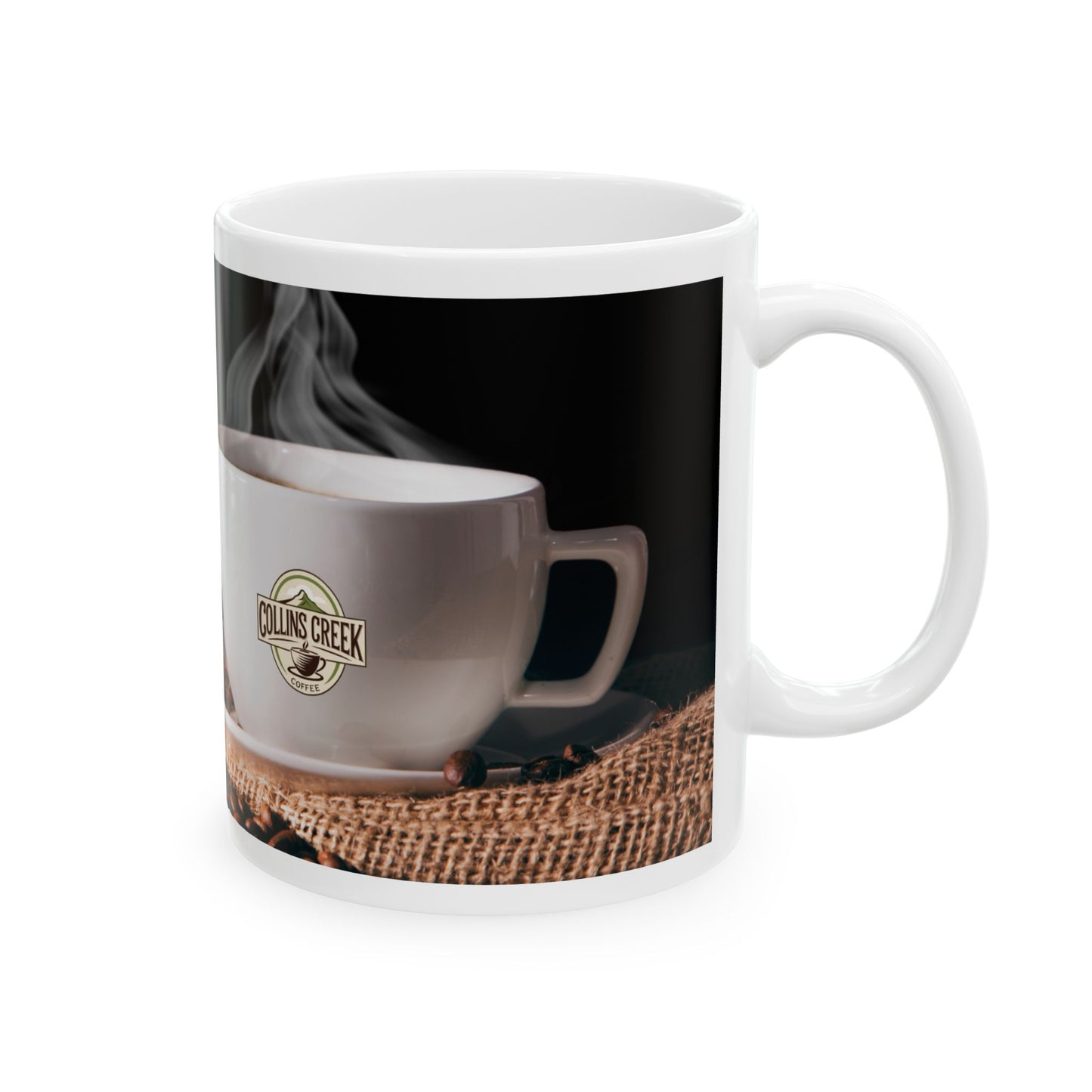 Unstoppable, powered by black coffee. - Coffee Lover Ceramic Mug - Perfect for Home or Office, Unique Gift for Tea and Coffee Enthusiasts, 11oz & 15oz